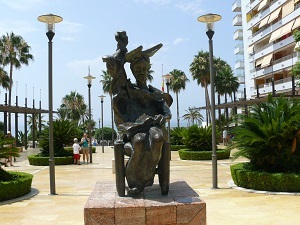 Don Quijote Sentado