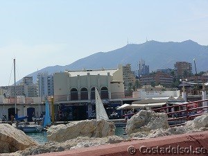 Vid hamnen Benalmadena