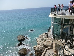 Sidan av Balcon de Europa