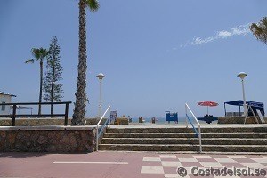 Strandpromenad i torre del mar