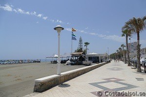 Strandpromenaden i Torre del Mar
