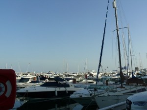 Hamnen i Puerto Banus