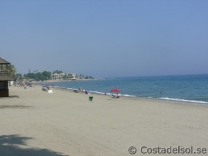 Stranden i San Pedro de Alcantara