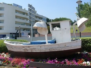 Fiskebåt i Estepona 