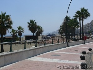 Strandpromenaden i Estepona 