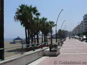 Strandpromenaden i Estepona 